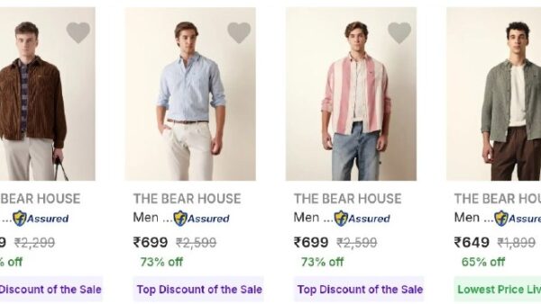 💥The Bear House Clothing 

Under Rs.699🔥

🔗 https://fkrt.co/nYKu7s