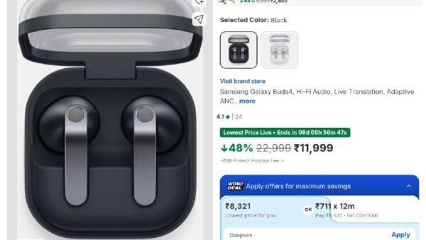 💥Galaxy Buds4, 360 Audio Bluetooth Headset 

💰Deal