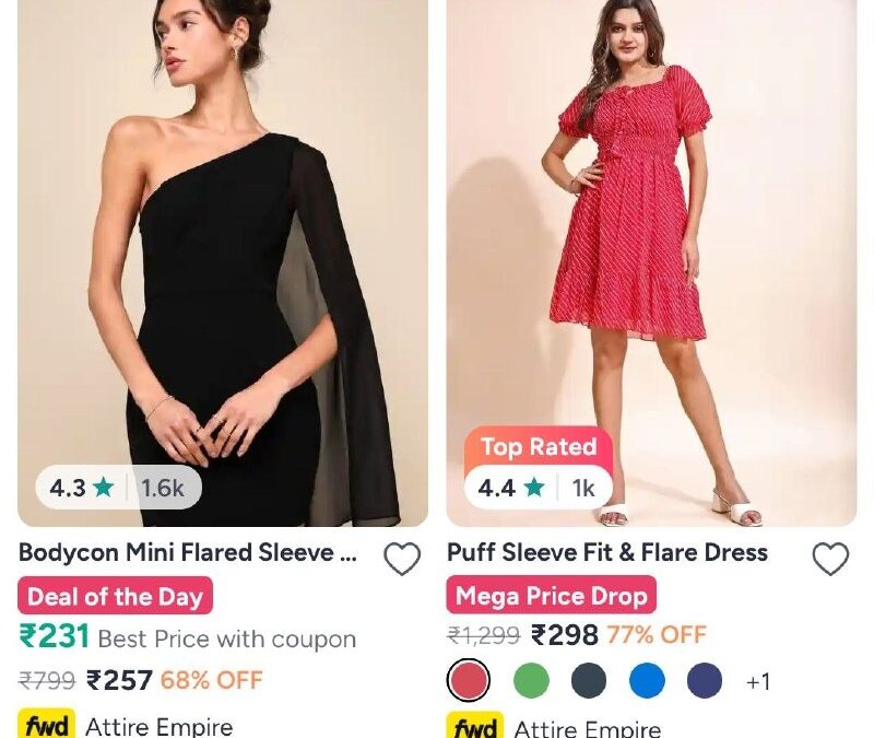 👗🔥MYNTRA WOMEN’S CRAZY DEALS – STARTING ₹129