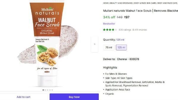 🔥  Face Scrub (125 ml) @ ₹97

🔗 https://bilty.co/pA8oxD