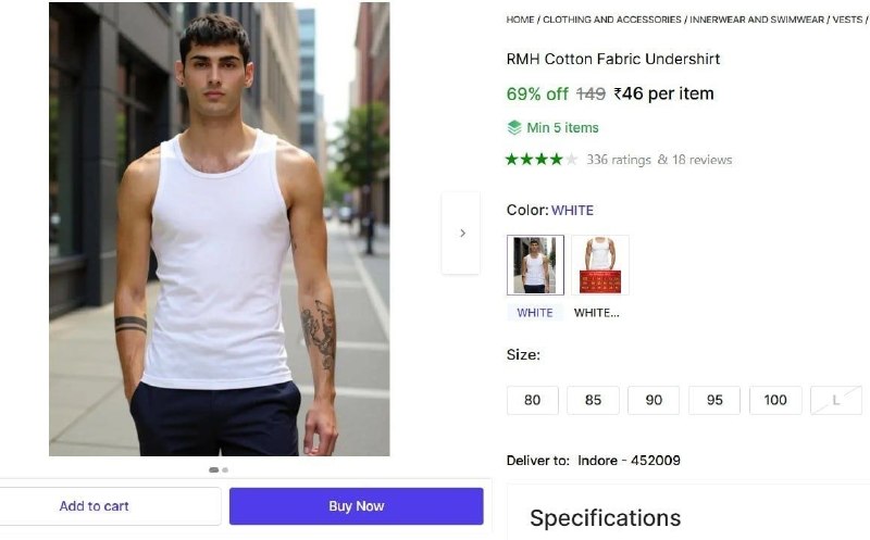 Shopsy |  Cotton Fabric Men’s Vest @46

🔗