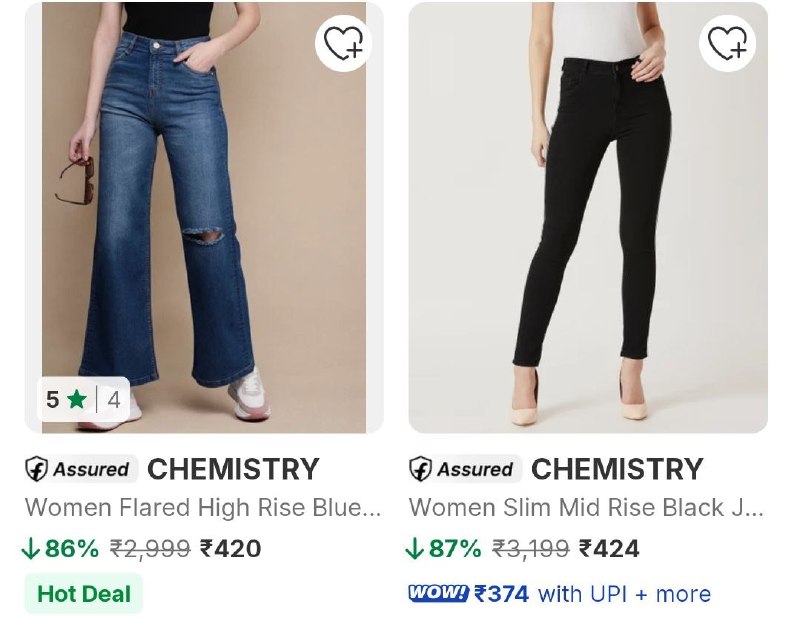 Flipkart | Chemistry Women’s Clothing Upto 88%