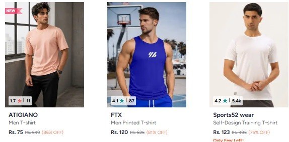 🔥Myntra : Branded T-shirt Starts @₹89

Women’s T-shirt