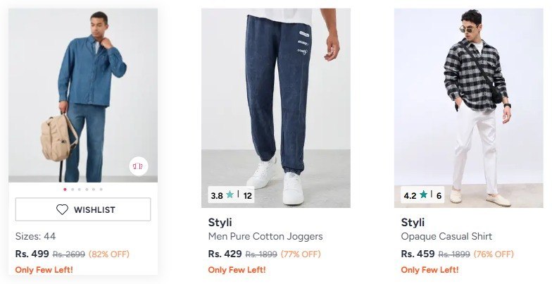 Myntra | Upto 82% Off On Styli