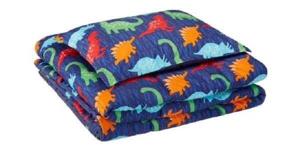 AmazonBasics Kid’s Comforter Set – Soft, Easy-Wash
