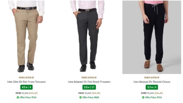 Ajio | Min. 60% Off On Raymond,