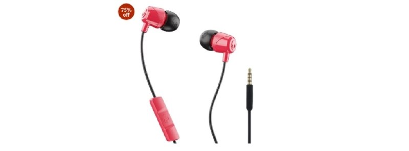 💥75% Off : Skullcandy Jib In-ear Wired