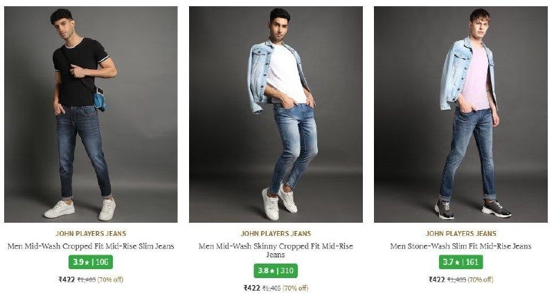 AJIO Loot : Upto 80% Off On