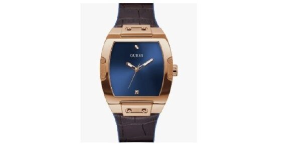 💥GUESS Mens 43 mm Phoenix Blue Dial
