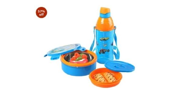 💥 CELLO Tiffy Hotwheelz Gift Set Insulated