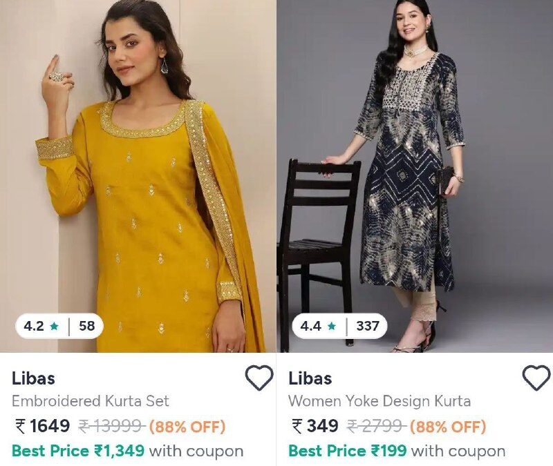 Myntra | Upto 88% Off On Libas