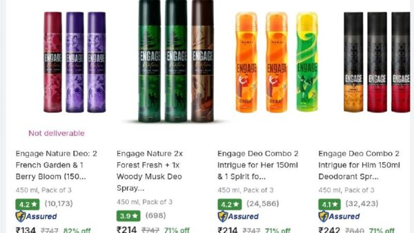 💥Upto 75% Off On Deodorants Combo.

Engage :