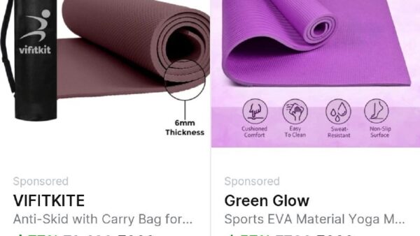 Flipkart | Fitness Mantra Yoga Mats Upto