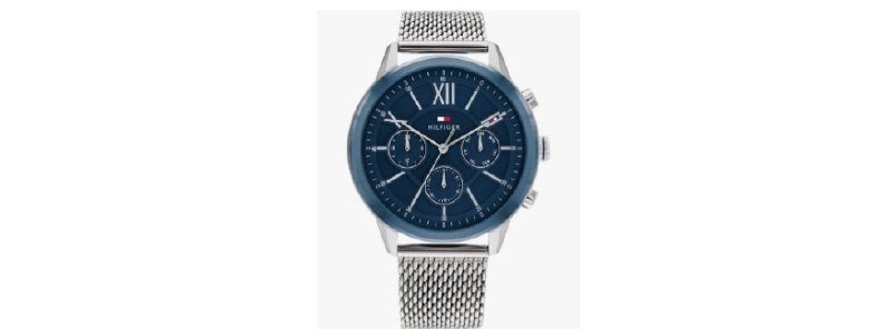 💥Tommy Morrison Quartz Multifunction Blue Dial Watch