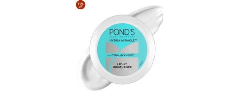 💥71% Off : POND’S Light Moisturiser, 300ml