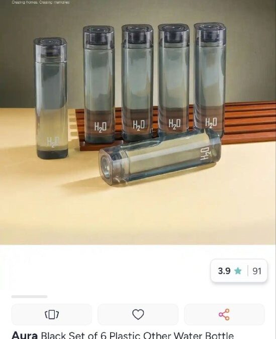 Myntra | H20 Water Bottle set of