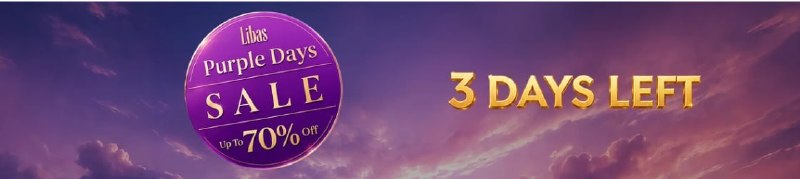 💜 LIBAS – Purple Days Sale 💜

🔥