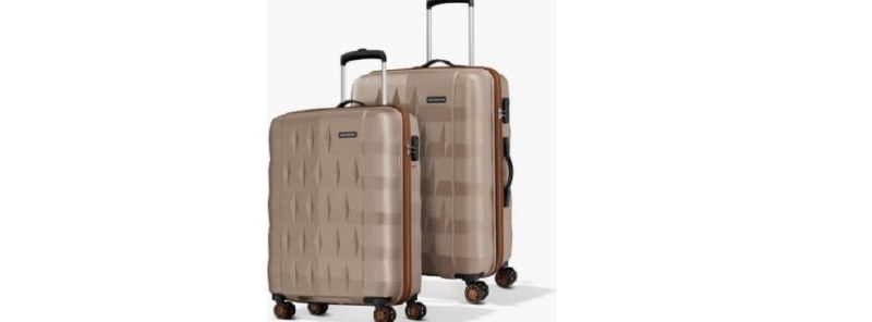 Aristocrat Champagne Set of 2 Hard Case