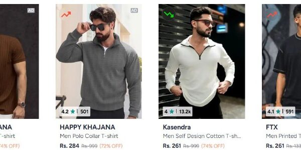 Myntra | Upto 80% Off On Men’s