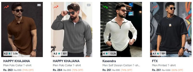 Myntra | Upto 80% Off On Men’s