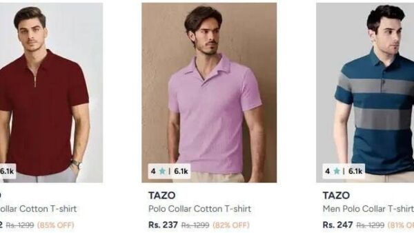 Myntra | Men Polo Collar T- shirts