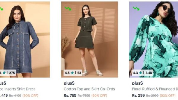 Myntra | Upto 90% Off on Pluss
