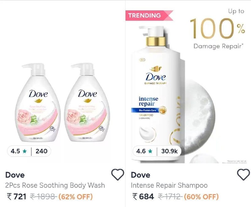 Myntra : Upto 70% Off On Hair