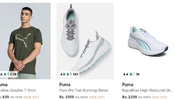 💥Upto 70% off on Puma Clothing &