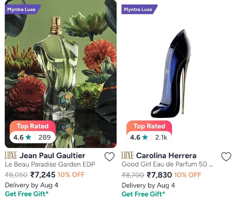 🔥 Myntra Beauty Coupon Bonanza! 💄✨

Luxury Perfumes