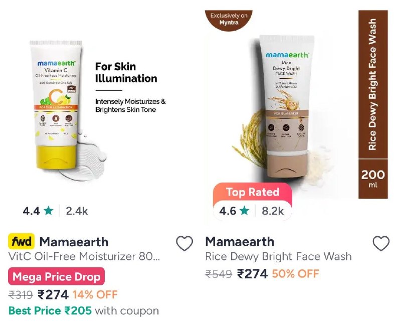 Myntra 🔥 MAMAEARTH MEGA DEAL ALERT! 🔥

💚