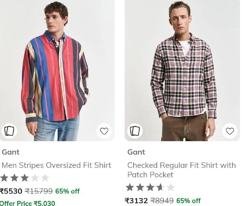Ajio Crazy Deals Min 50% Off On