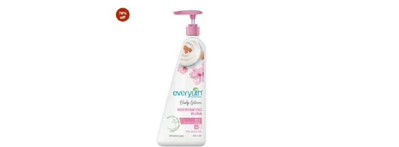 💥Everyuth Naturals Rejuvenating Flora Body Lotion 500ml