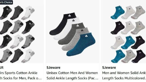 Amazon GRAB : Socks Upto 80% Off.

👉Link-