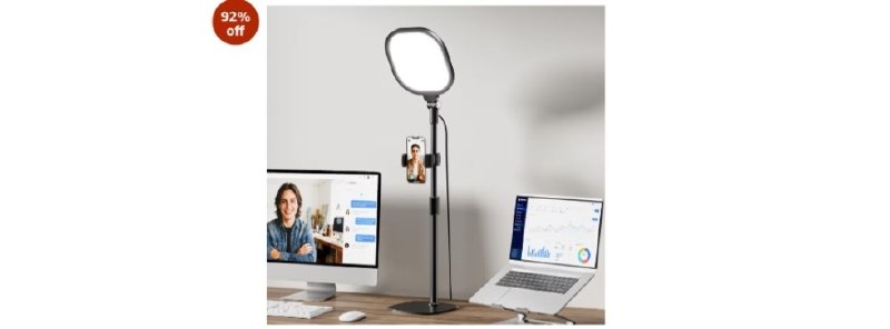 Desktop Video Conference Light for Zoom Meeting,