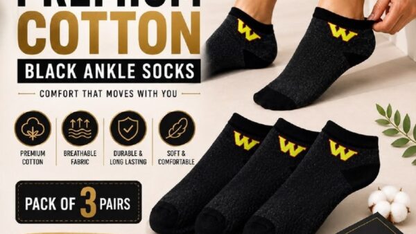 🧦 Hamaramall Fashion Deal 🔥

🖤Premium Cotton Black