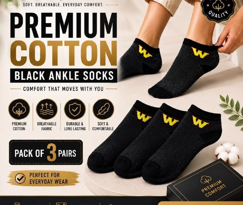 🧦 Hamaramall Fashion Deal 🔥

🖤Premium Cotton Black