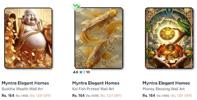 Myntra | Buy Wall Art starting at