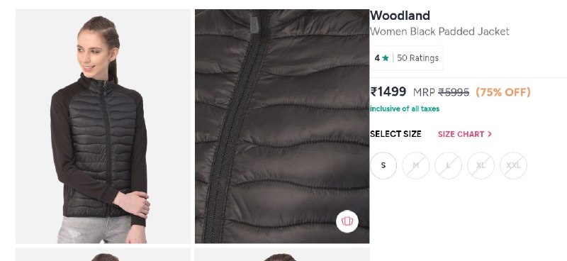 💥Woodland Women’s Sweatshirt 

💰Deal @ 1499🔥.