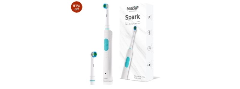 💥beatXP Spark Sonic Electric Toothbrush for Adults