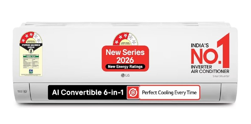 💥LG 1.5 Ton 3 Star, Smart Inverter