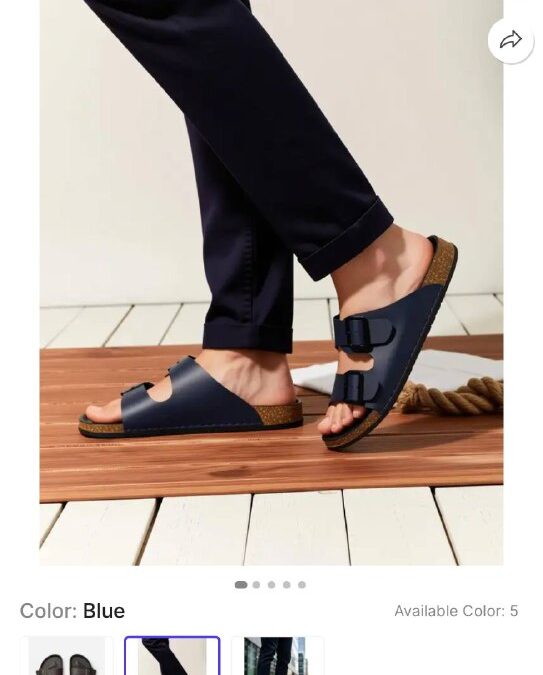 🔥🔥Nextstyle Men Blue Sandals

🎁Deal price : ₹182

Buy