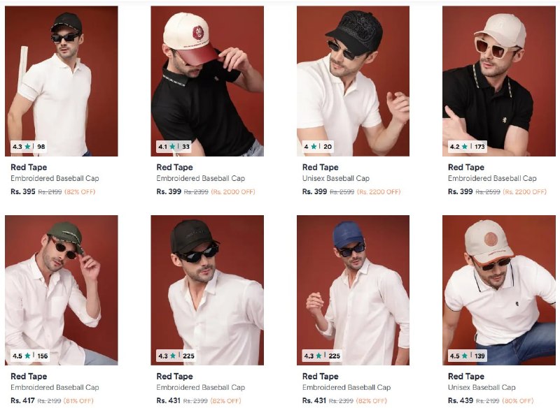 REDTAPE Caps Starts @ ₹395

https://myntr.in/lSuyEu