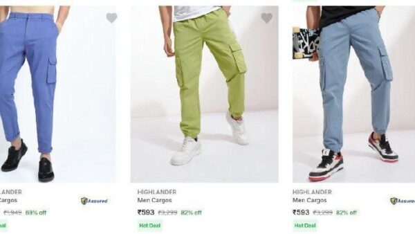 Flipkart | Highlander Men’s Cargos upto 82%