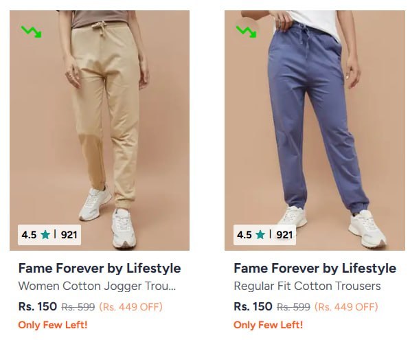 Myntra Loot : Fame Forever By Lifestyle
