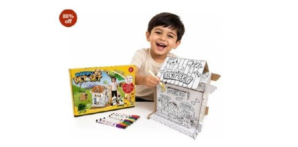 Crackles DIY 3D Paper Puzzle Craft Kit