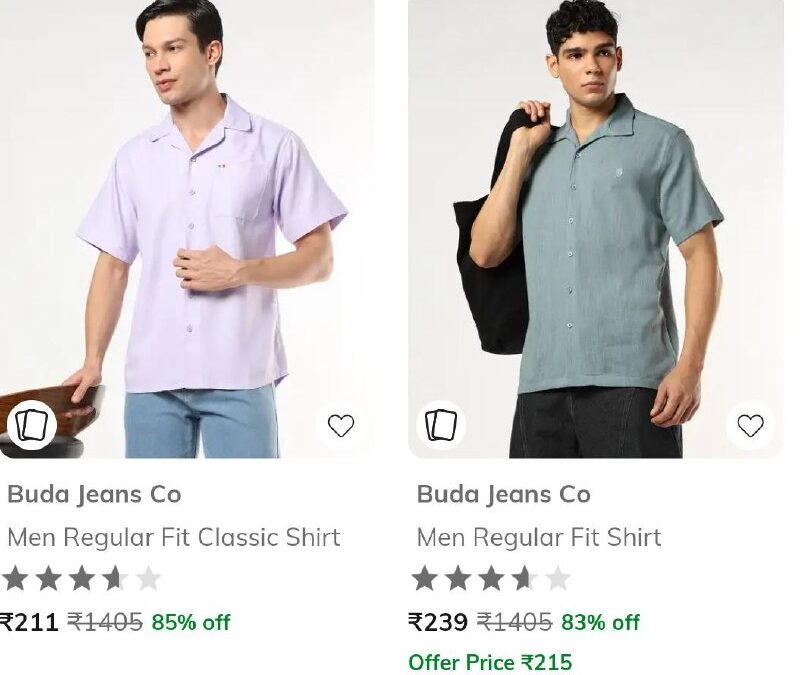 Ajio Loot : Upto 83% Off on