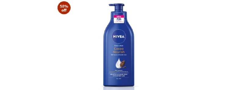 💥60% Off : Nivea Cocoa Body Lotion
