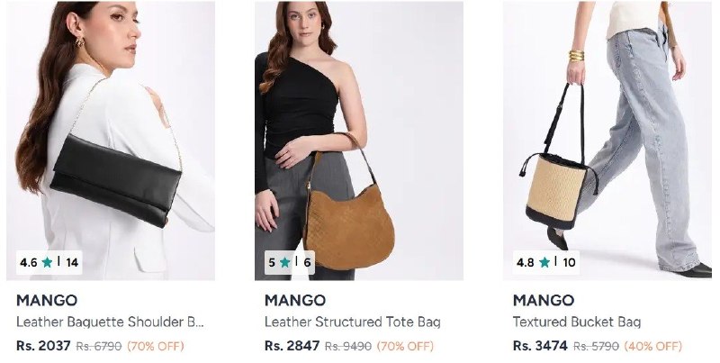 Myntra Loot : MANGO and Parfois at